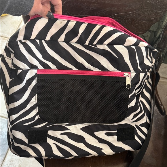 Jansport Black and White Zebra Crossbody Bag - Picture 10 of 10